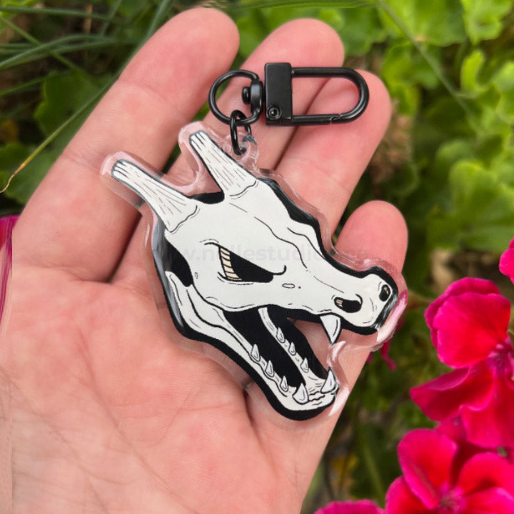 Char Acrylic Charm Keychain