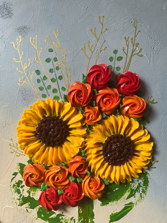 Autumn Sunflower Bouquet