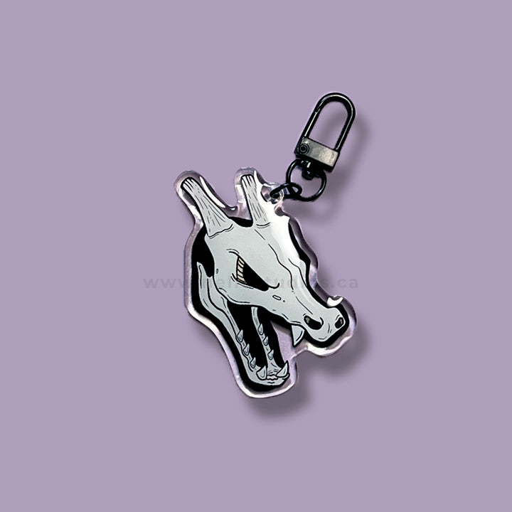 Char Acrylic Charm Keychain